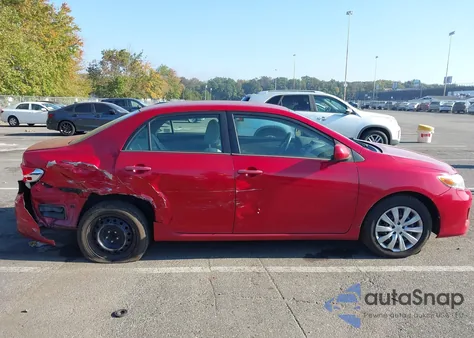 2012 Toyota Corolla Le из США, поврежденный, VIN 2T1BU4EE7CC820336